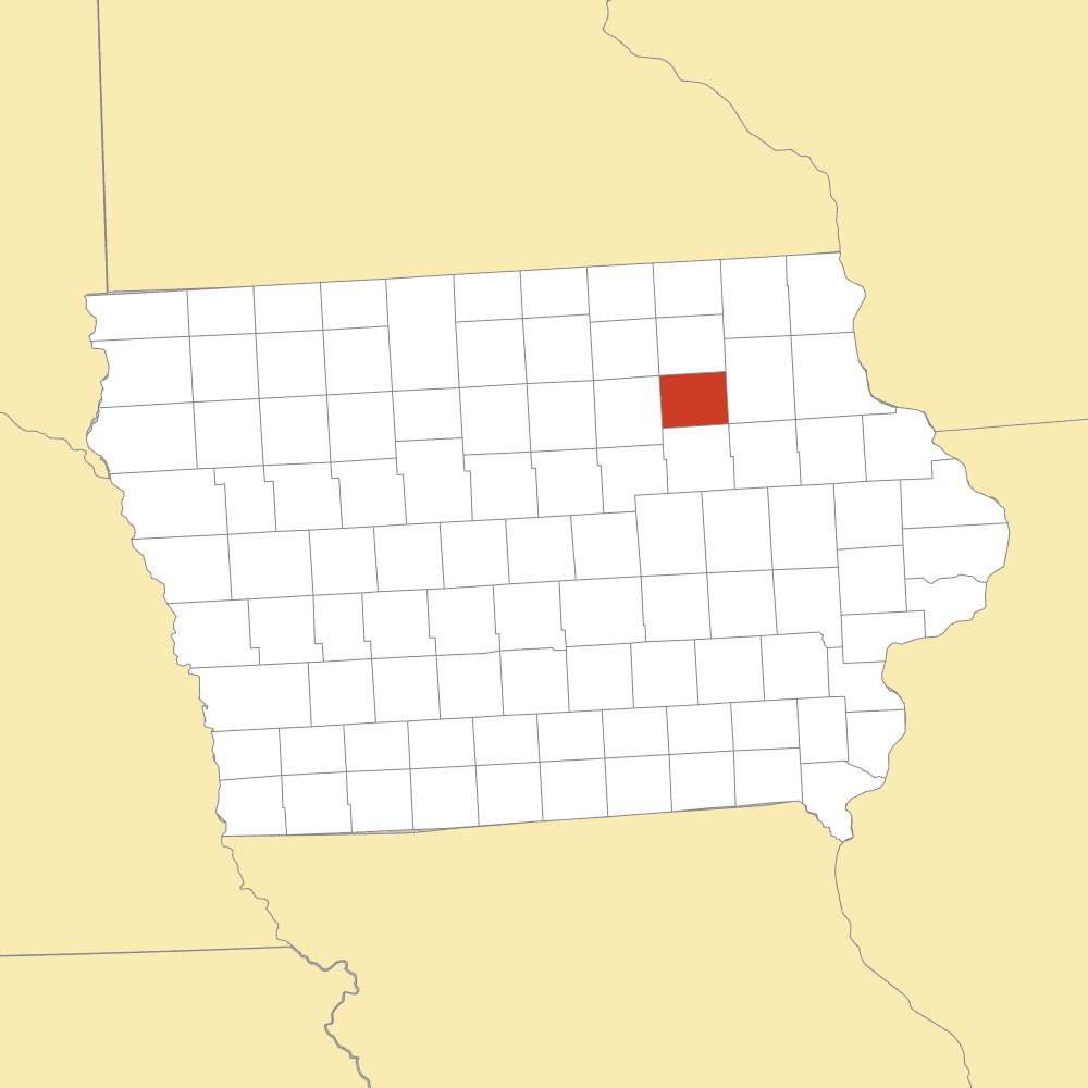 bremer county map