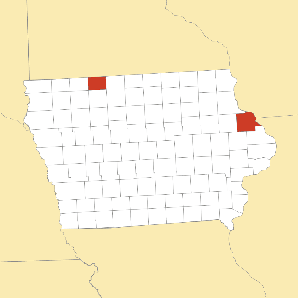dubuque county map