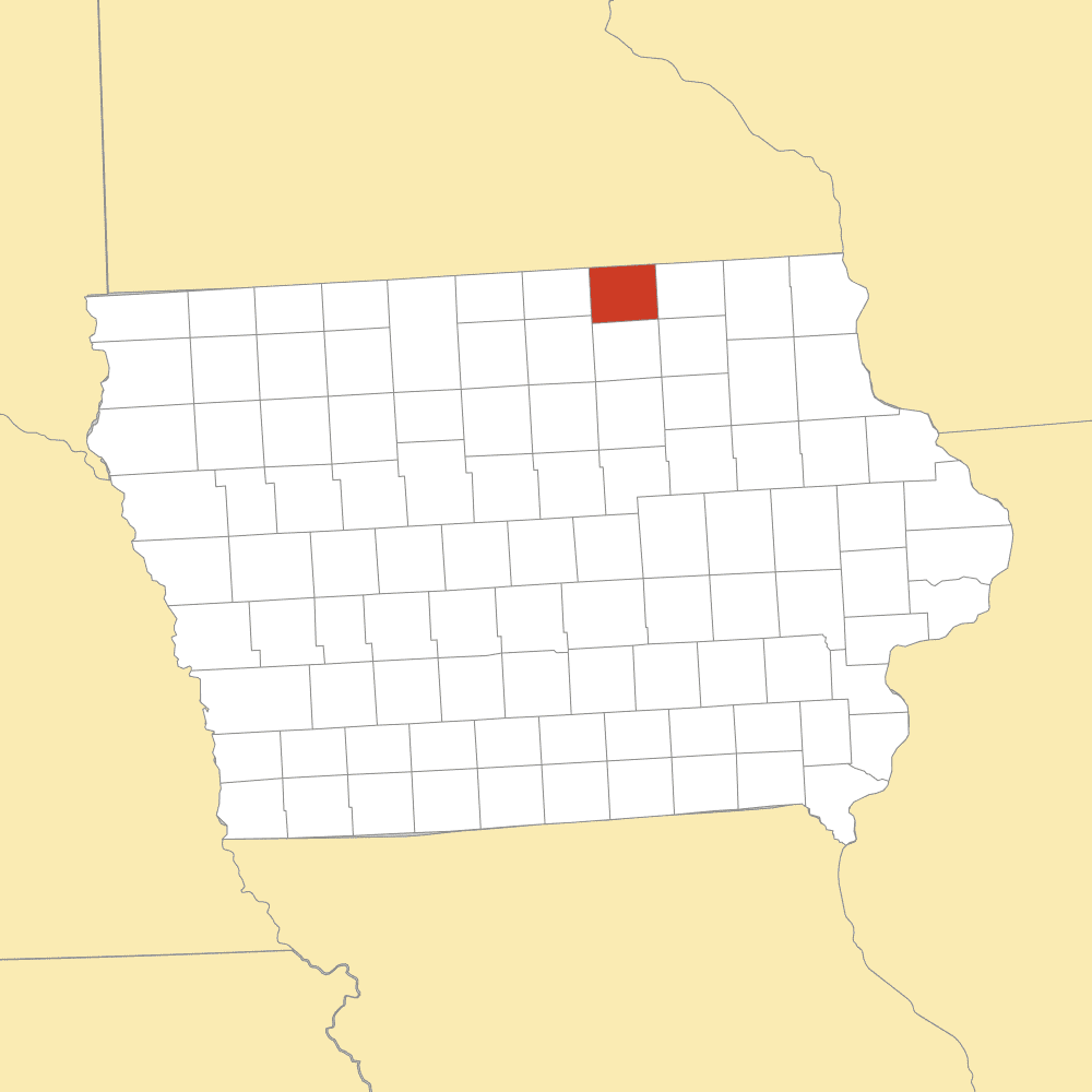 mitchell county map