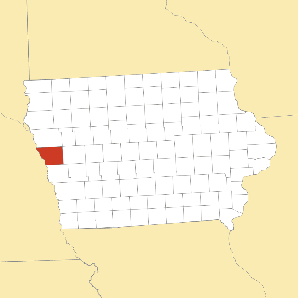 monona county map